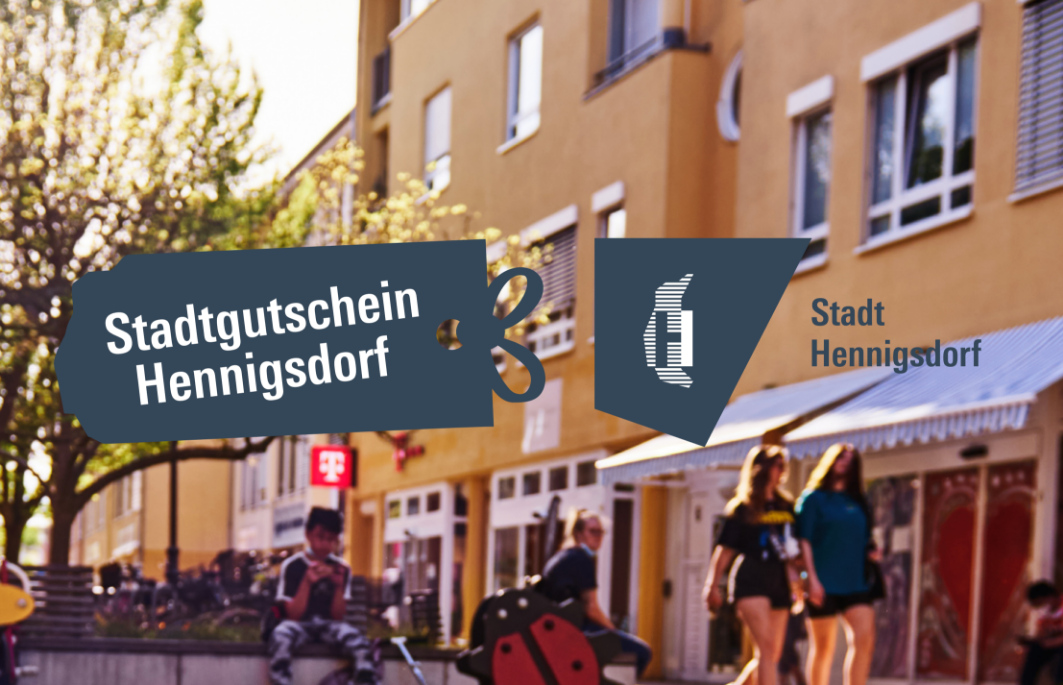 Stadtgutschein Hennigsdorf title image
