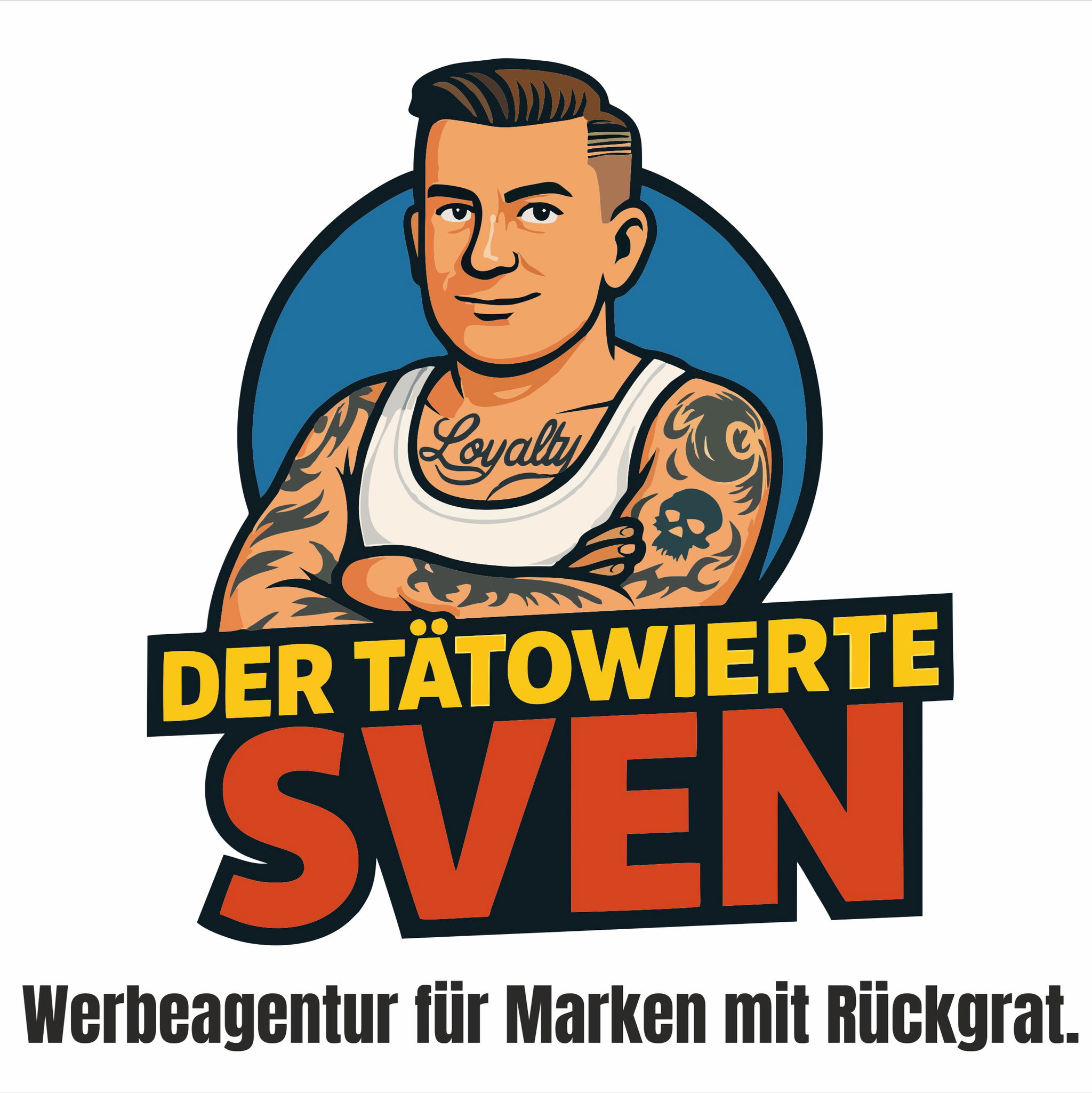 Der tätowierte Sven - Werbeagentur für Marken mit Rückgrat