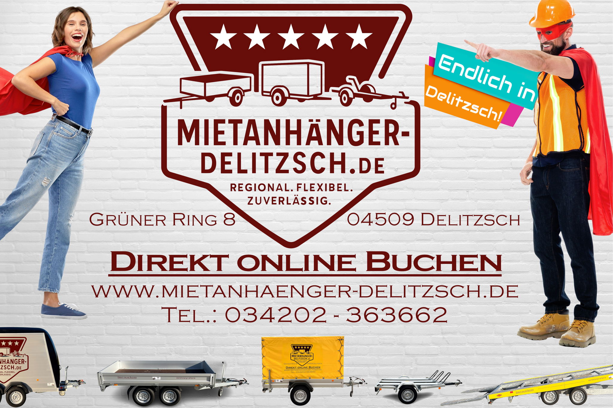 Mietanhänger-Delitzsch